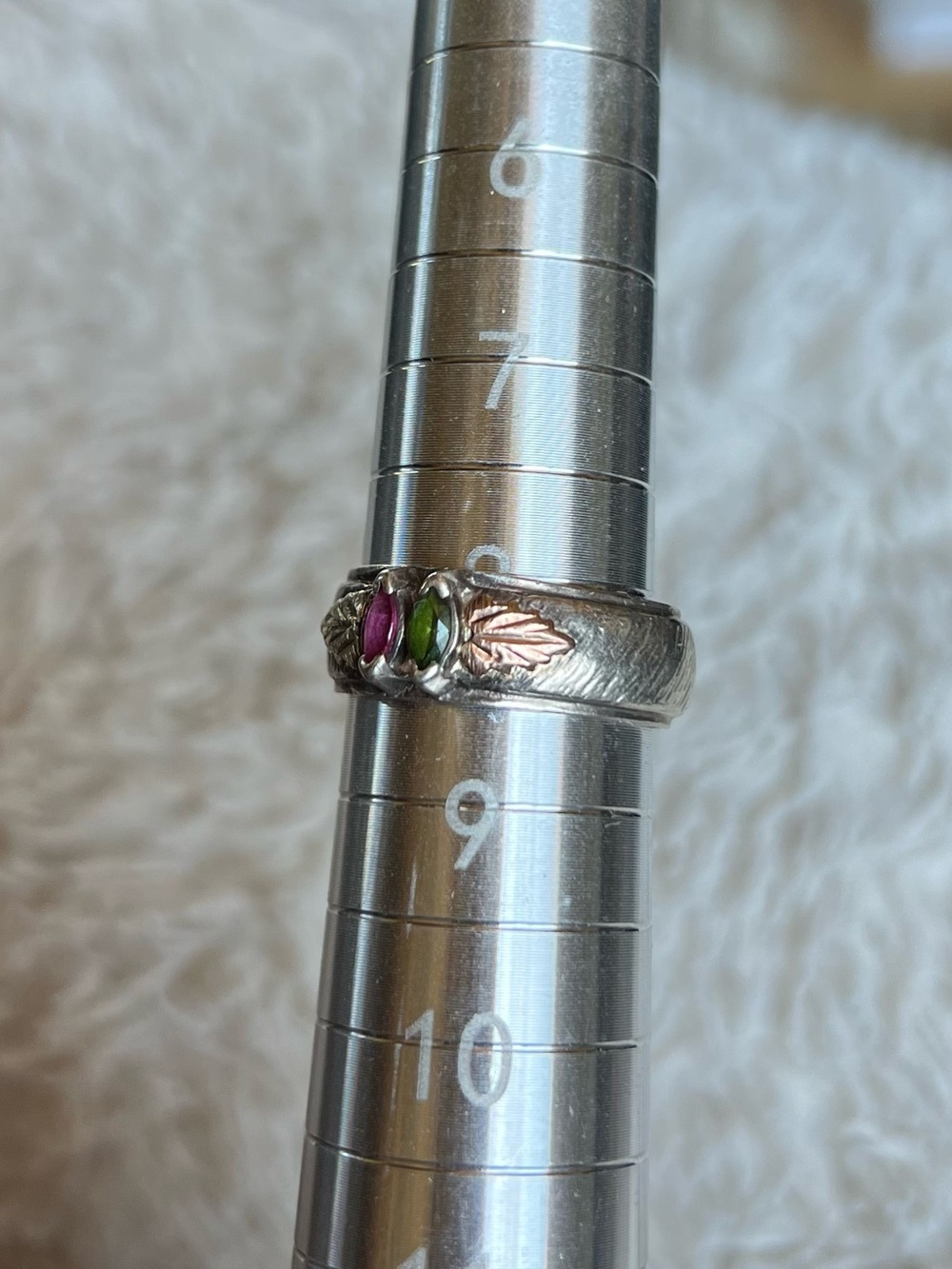 Sterling Silver & 12K Ring - Picture 9 of 9
